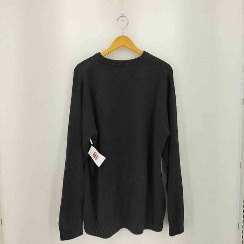 トミーヒルフィガー TOMMY HILFIGER 90s-00s クルーネック コットン ニットセーター メンズ import:XL